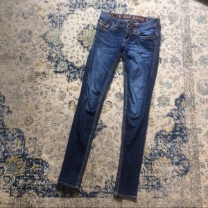 Rock revival Cali skinny jeans size 24